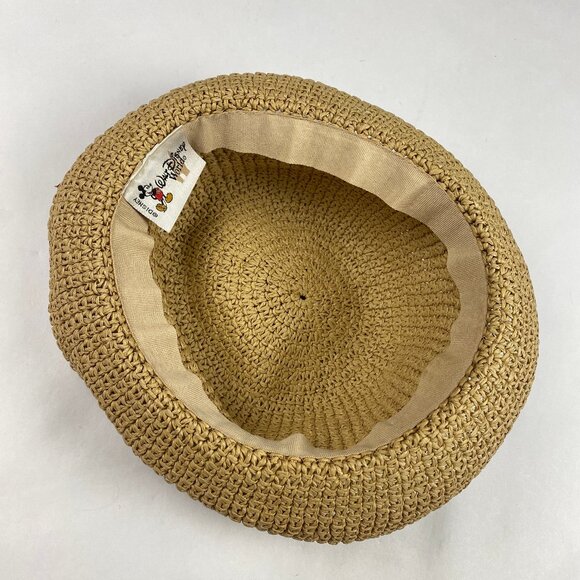 Walt Disney World Straw Hat Minnie Mouse Polka Dot - Picture 7 of 13